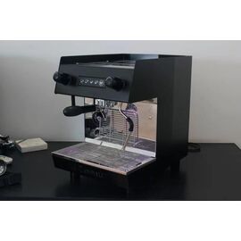 Carimali Nimble 1gr Рожковая кофемашина автомат 1 высокая группа черная с задней глухой панелью, фото , изображение 6