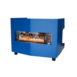 Carimali Nimble 2gr Рожковая кофемашина автомат 2 высокие группы синяя с задней прозрачной панелью, фото , изображение 4