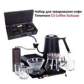 Timemore C3s Coffee Suitcase набор для заваривания кофе черный, фото 