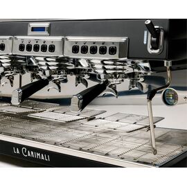 Carimali Bubble 3gr Рожковая кофемашина автомат 3 высокие группы черная, фото , изображение 6