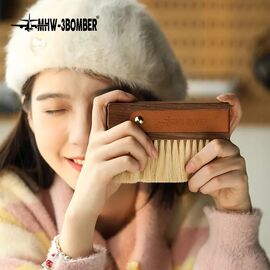 MHW-3BOMBER Line Leather Sheath Щетка бариста 145 мм, фото , изображение 6