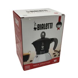 Bialetti 6932 Moka Induction на 2 чашки чёрная Гейзерная кофеварка, фото , изображение 3