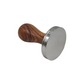 CoffeeTools Капля Темпер 58 мм плоский с деревянной ручкой, фото , изображение 3