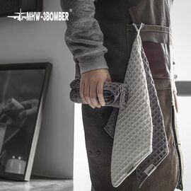 MHW-3BOMBER Полотенце бариста 30*30 см темно-серое, фото , изображение 5
