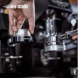 MHW-3BOMBER Дозирующее кольцо для портафильтра 58 мм магнитное черное матовое, фото , изображение 2