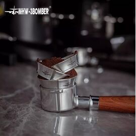 MHW-3BOMBER Дозирующее кольцо для портафильтра 58 мм коническое серебро, фото , изображение 3