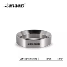 MHW-3BOMBER Дозирующее кольцо для портафильтра 58 мм серебро, фото 