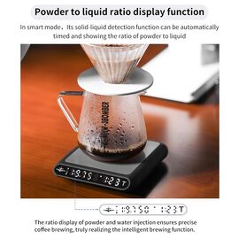 MHW-3BOMBER Formula Smart Весы для кофе черные, фото , изображение 3