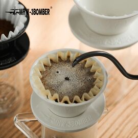 MHW-3BOMBER Meteor Керамический пуровер 02 черный, фото , изображение 4