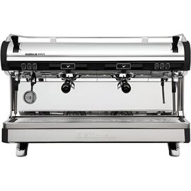 Nuova Simonelli Aurelia Wave 2Gr S 220V black+high groups+LED, кофемашина полуавтомат, высокие группы, LED подсветка, черная, фото , изображение 2