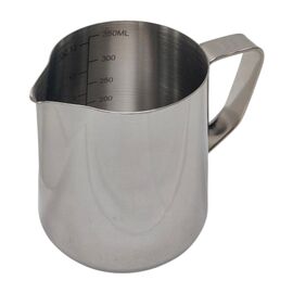 CoffeeTools Питчер стальной 350 мл с мерной шкалой, фото , изображение 2
