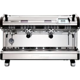 Nuova Simonelli Aurelia WAVE T3 2Gr 380V black+high groups+Autopurge, кофемашина автомат, высокие группы, подогрев чашек, черная, фото , изображение 2