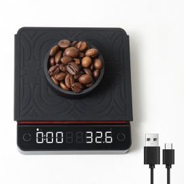 ZeroHero E-smart Весы для эспрессо черные, фото 