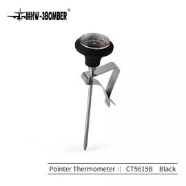 MHW-3BOMBER Термометр аналоговый черный, фото 