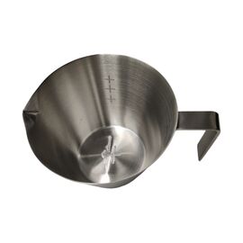 MHW-3BOMBER Мерный стакан бариста 100 мл стальной матовый, фото , изображение 2