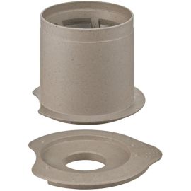 Hario BT-CFOD-01 BATON Пуровер V60 01 с металлическим фильтром коричневый, фото 