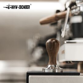 MHW-3BOMBER Vase Темпер D58.35 плоский орех резьба, фото , изображение 2