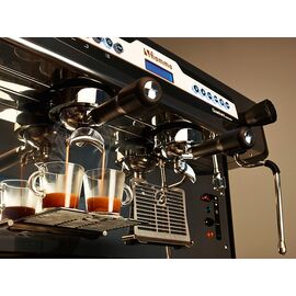 Fiamma Quadrant 2 DSP TC Рожковая кофемашина автомат 2 высокие группы черная, фото , изображение 6