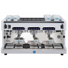 Carimali Bubble 3gr Рожковая кофемашина автомат 3 высокие группы белая, фото , изображение 2