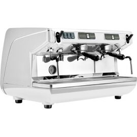 Nuova Simonelli Appia Life 2gr S 220V white+high groups+economizer кофемашина полуавтомат, 2 высокие группы, экономайзер белая, фото 