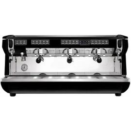 Nuova Simonelli Appia LIFE 3gr V 220V black+high groups+economizer Кофемашина автомат, 3 высокие группы, экономайзер черная, фото 
