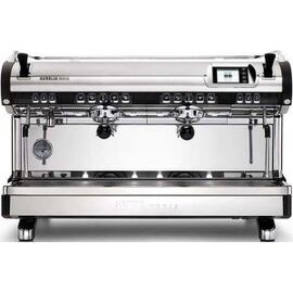 Nuova Simonelli Aurelia Wave 2Gr V 220V black+high groups+LED, кофемашина автомат, высокие группы, LED подсветка, черная, фото 
