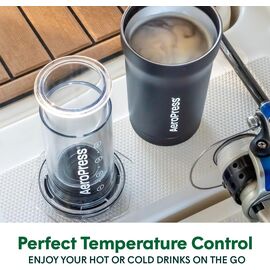 AeroPress Go Plus Кофеварка ручная портативная черная, фото , изображение 4