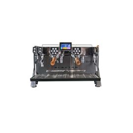 Elektra Evok 2gr Рожковая кофемашина автомат 2 высокие группы автокапучинатор черная, фото 