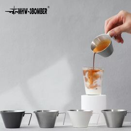 MHW-3BOMBER Мерный стакан бариста 100 мл белый, фото , изображение 2