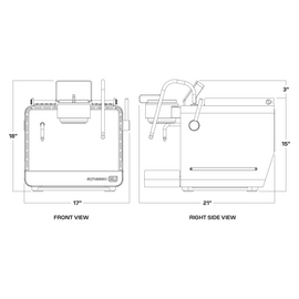 Synesso ES.1 Рожковая кофемашина 1 группа черная, фото , изображение 3