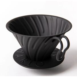 Hario VDM-02MB Пуровер металлический V60 02 черный, фото , изображение 2