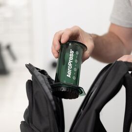 AeroPress Clear Кофеварка ручная зеленая, фото , изображение 4
