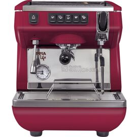 Nuova Simonelli Appia Life 1Gr V 220V red+high groups Кофемашина автомат с 1 высокой группой красная, фото 