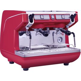 Nuova Simonelli Appia Life Compact 2Gr S 220V red+economizer+high groups Кофемашина полуавтомат, 2 высокие группы, экономайзер красная, фото , изображение 2