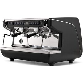 Nuova Simonelli APPIA life XT 2gr 220V black+high groups+ economizer + PID Кофемашина рожковая автомат, фото 
