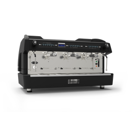 Fiamma Compass 3 DB TC рожковая кофемашина автомат 3 высокие группы черная, фото 