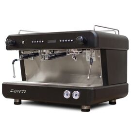 Conti CC200 Tall Cup 2GR Профессиональная кофемашина 2 группы черная, фото , изображение 2