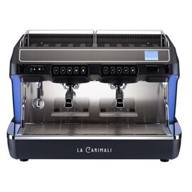 Carimali Diva Pro 2gr Рожковая кофемашина автомат 2 высокие группы черная, фото 