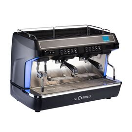 Carimali Diva Pro 2gr Рожковая кофемашина автомат 2 высокие группы черная, фото , изображение 2