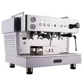 Lehehe E2 2gr рожковая кофемашина автомат 2 высокие группы белая, фото , изображение 2