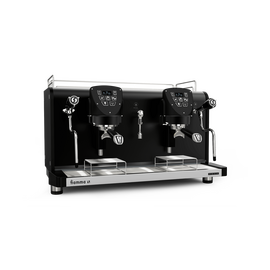 Fiamma VELA DUAL 2 TC BLACK Рожковая кофемашина автомат 2 группы черная, фото 