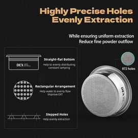 MHW-3BOMBER DEX Фильтр-корзина для эспрессо 22 г, фото , изображение 4