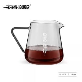 MHW-3BOMBER Glass Sharing Pot Сервер 500 мл антрацит, фото 