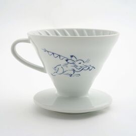 Hario V60 02 TACHIKICHI Choju-Giga Керамический пуровер V60 02 белый, фото , изображение 2