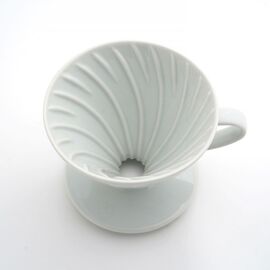 Hario V60 02 TACHIKICHI Choju-Giga Керамический пуровер V60 02 белый, фото , изображение 3