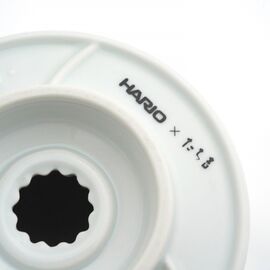 Hario V60 02 TACHIKICHI Choju-Giga Керамический пуровер V60 02 белый, фото , изображение 6