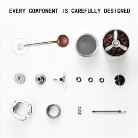 ZeroHero S01 Кофемолка ручная коричневая, фото , изображение 5