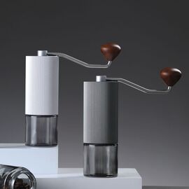 ZeroHero S02 Кофемолка ручная серебро, фото , изображение 5