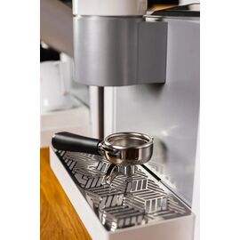 Carimali Heylo Coffee Рожковая безбойлерная кофемашина белая, фото , изображение 2