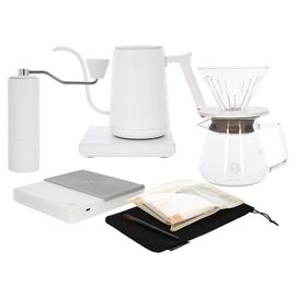 Timemore C3s Advanced Gift Box набор для заваривания кофе белый, фото 
